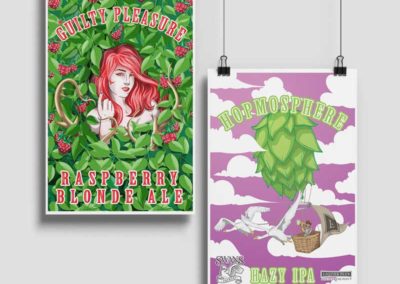 Large Guilty Pleasure & Hopmosphere posters